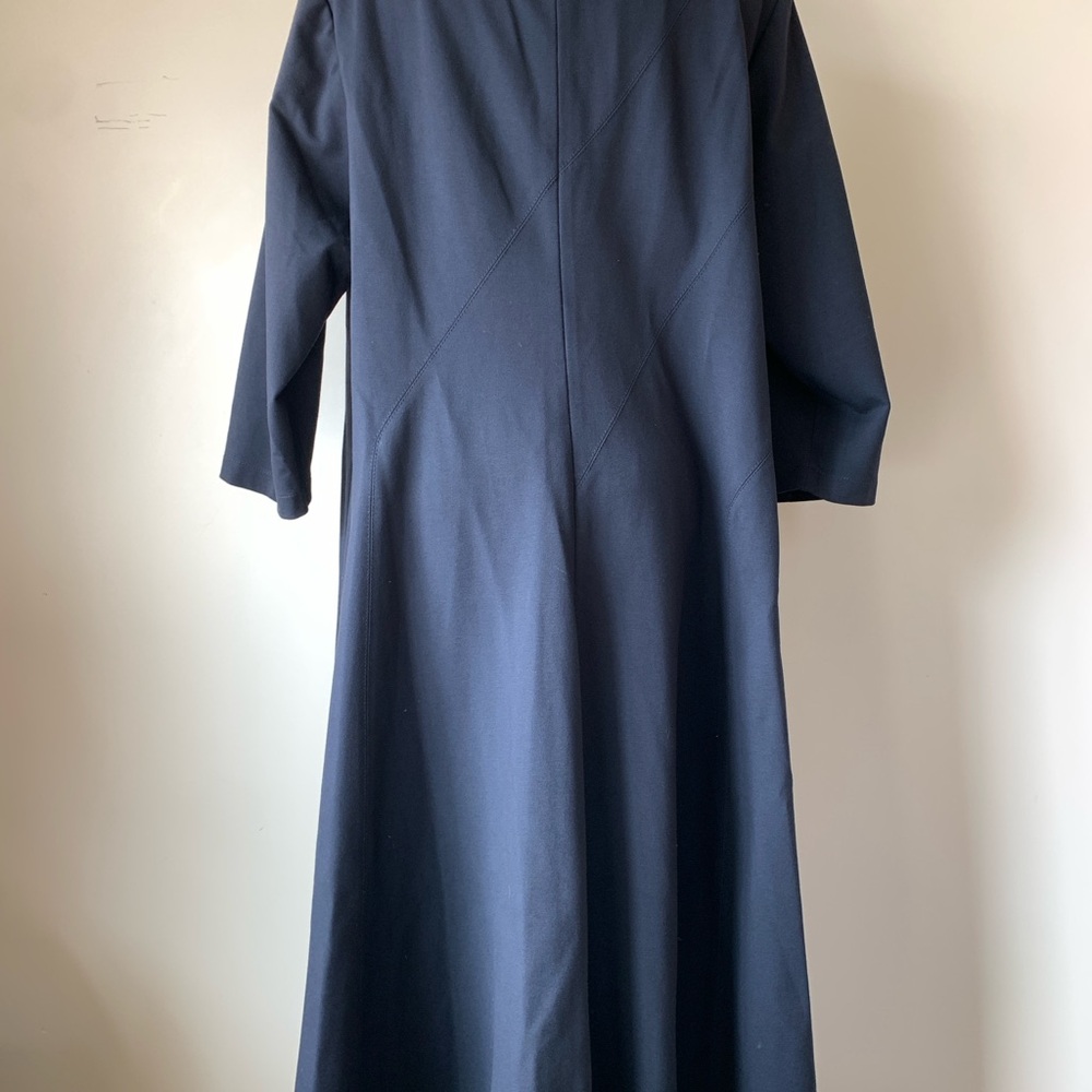 Lafayette 148 New York Midnight Long Sleeve Dress - Picture 4 of 6